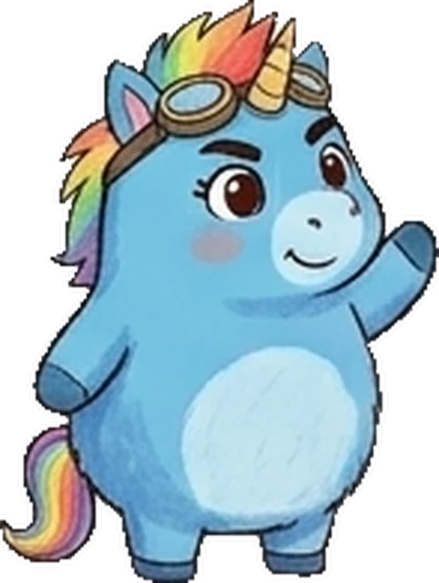 Spikie the unicorn